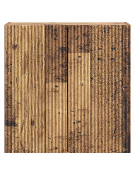Mobiletto a muro Legno antico 59 x 31 x 60 cm