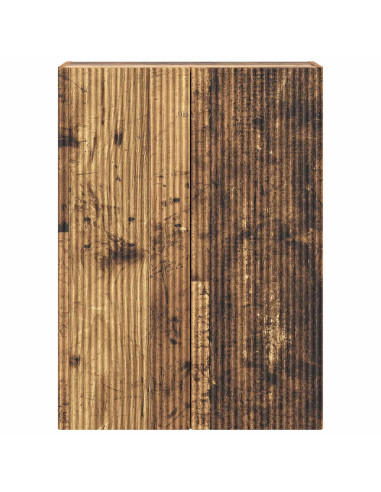 Mobiletto a muro Legno antico 66 x 34,5 x 90 cm