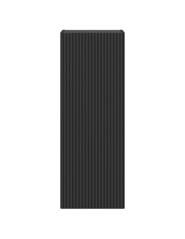 Mobiletto a muro Nero 33 x 34,5 x 90 cm Legno ingegnerizzato