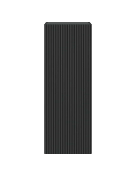 Mobiletto a muro Nero 33 x 34,5 x 90 cm Legno ingegnerizzato