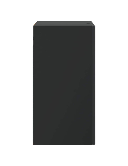 Mobiletto a muro Nero 59 x 31 x 60 cm Legno ingegnerizzato