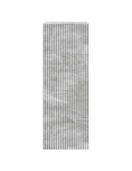 Mobiletto a muro Grigio Cemento 33 x 34,5 x 90 cm