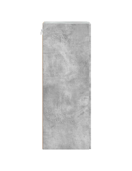 Mobiletto a muro Grigio Cemento 33 x 34,5 x 90 cm