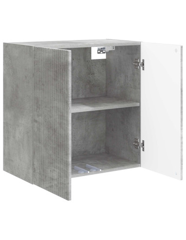 Mobiletto a muro Grigio Cemento 59 x 31 x 60 cm