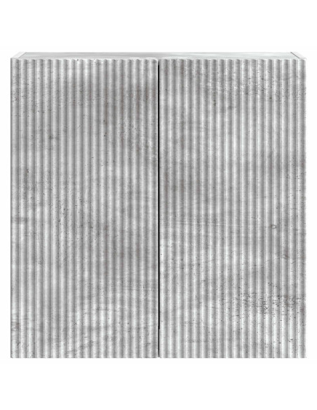 Mobiletto a muro Grigio Cemento 59 x 31 x 60 cm