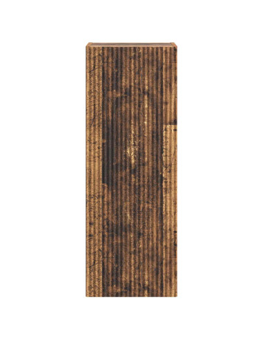 Mobiletto a muro Legno antico 33 x 34,5 x 90 cm