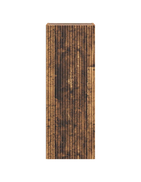 Mobiletto a muro Legno antico 33 x 34,5 x 90 cm