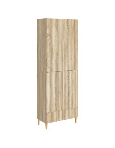 Set di armadi 2 pcs 66 x 34,5 x 95 cm Legno ingegnerizzato