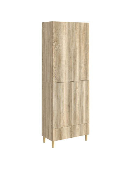 Set di armadi 2 pcs 66 x 34,5 x 95 cm Legno ingegnerizzato