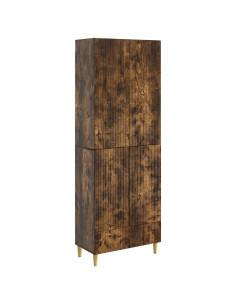 Set di armadi 2 pcs Rovere Fumo 66 x 34,5 x 95 cm