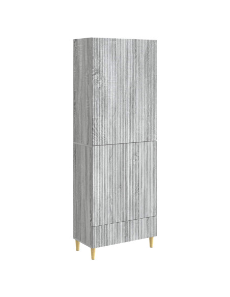 Set di armadi 2 pcs 66 x 34,5 x 95 cm Legno ingegnerizzato