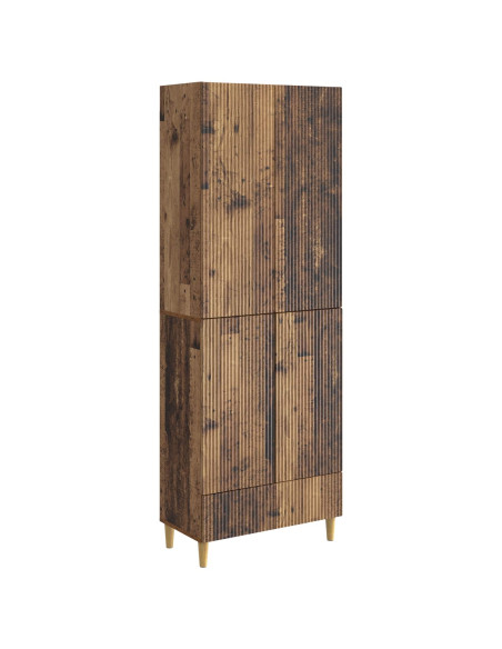 Set di armadi 2 pcs 66 x 34,5 x 95 cm Legno ingegnerizzato