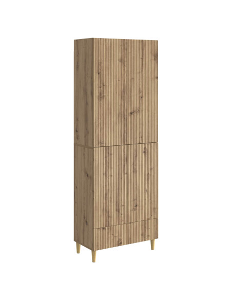 Set di armadi 2 pcs Rovere Artigianale 66 x 34,5 x 95 cm