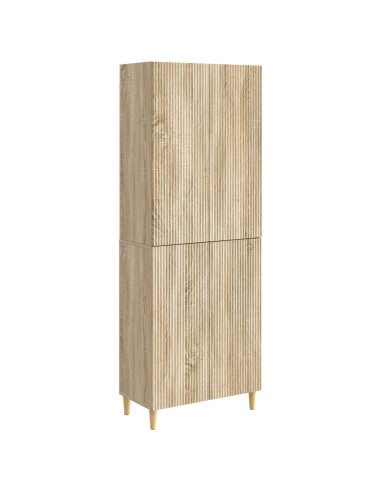 Set di armadi 2 pcs 66 x 34,5 x 90 cm Legno ingegnerizzato