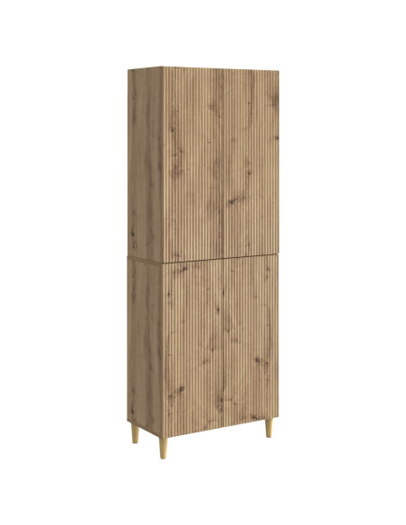 Set di armadi 2 pcs Rovere Artigianale 66 x 34,5 x 90 cm