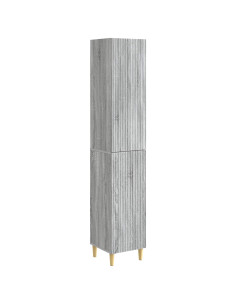 Set di armadi 2 pcs 33 x 34,5 x 90 cm Legno ingegnerizzato