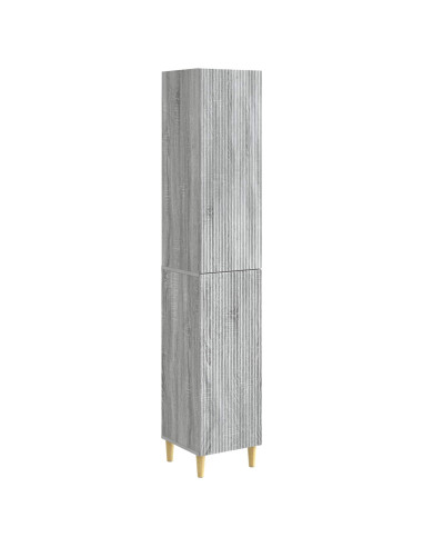 Set di armadi 2 pcs 33 x 34,5 x 90 cm Legno ingegnerizzato