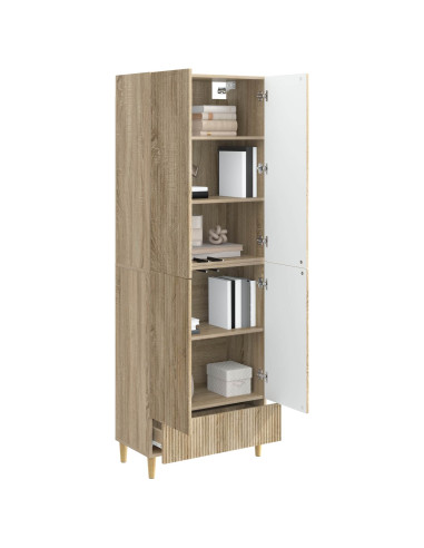 Set di armadi 2 pcs 66 x 34,5 x 95 cm Legno ingegnerizzato