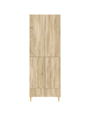 Set di armadi 2 pcs 66 x 34,5 x 95 cm Legno ingegnerizzato