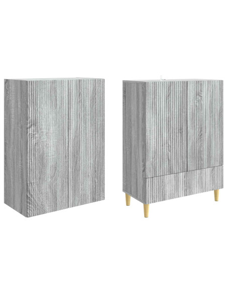Set di armadi 2 pcs 66 x 34,5 x 95 cm Legno ingegnerizzato