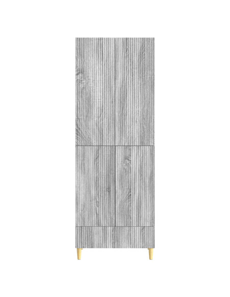 Set di armadi 2 pcs 66 x 34,5 x 95 cm Legno ingegnerizzato