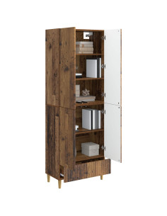 Set di armadi 2 pcs 66 x 34,5 x 95 cm Legno ingegnerizzato 2