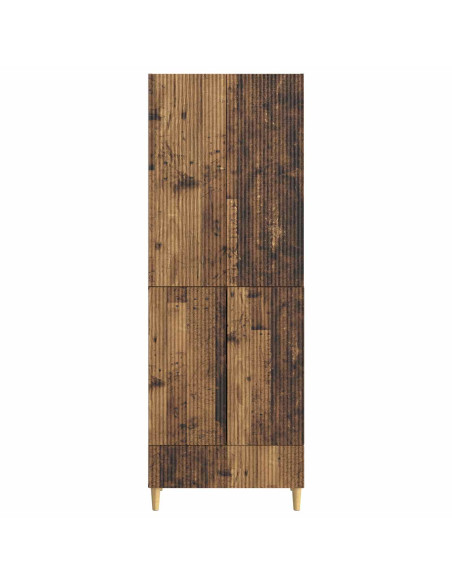 Set di armadi 2 pcs 66 x 34,5 x 95 cm Legno ingegnerizzato