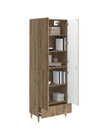 Set di armadi 2 pcs Rovere Artigianale 66 x 34,5 x 95 cm