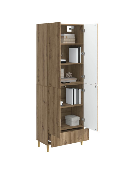 Set di armadi 2 pcs Rovere Artigianale 66 x 34,5 x 95 cm