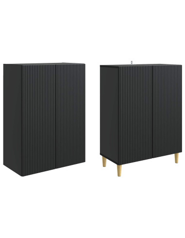 Set di armadi 2 pcs 66 x 34,5 x 90 cm Legno ingegnerizzato
