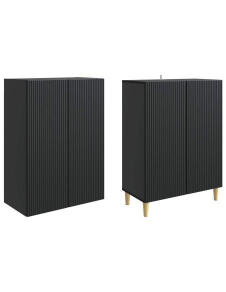 Set di armadi 2 pcs 66 x 34,5 x 90 cm Legno ingegnerizzato