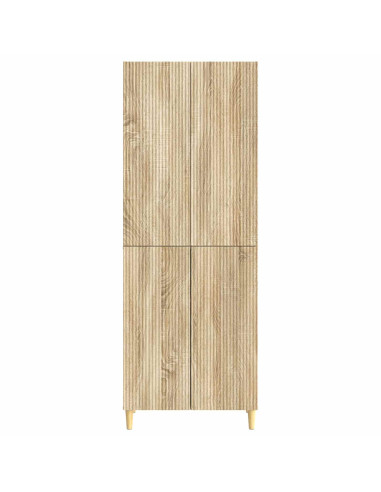 Set di armadi 2 pcs 66 x 34,5 x 90 cm Legno ingegnerizzato