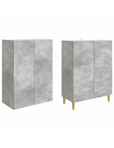 Set di armadi 2 pcs 66 x 34,5 x 90 cm Legno ingegnerizzato
