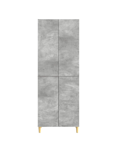 Set di armadi 2 pcs 66 x 34,5 x 90 cm Legno ingegnerizzato