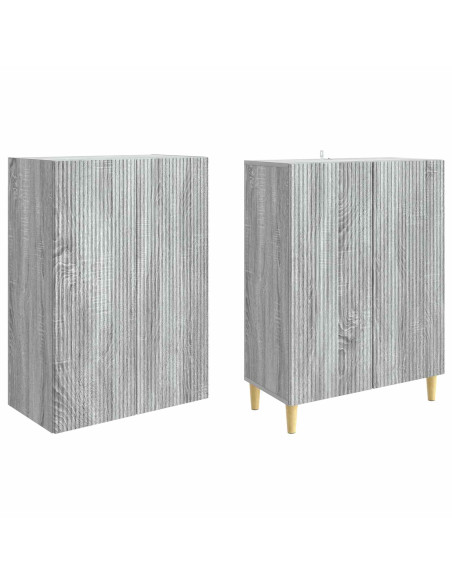 Set di armadi 2 pcs 66 x 34,5 x 90 cm Legno ingegnerizzato