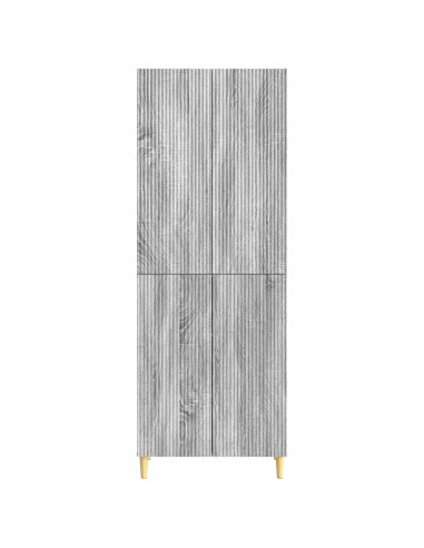 Set di armadi 2 pcs 66 x 34,5 x 90 cm Legno ingegnerizzato