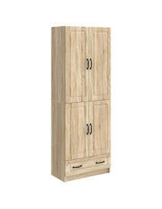 Set di armadi 2 pcs Rovere Sonoma Legno ingegnerizzato