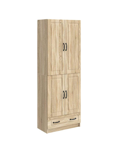 Set di armadi 2 pcs Rovere Sonoma Legno ingegnerizzato