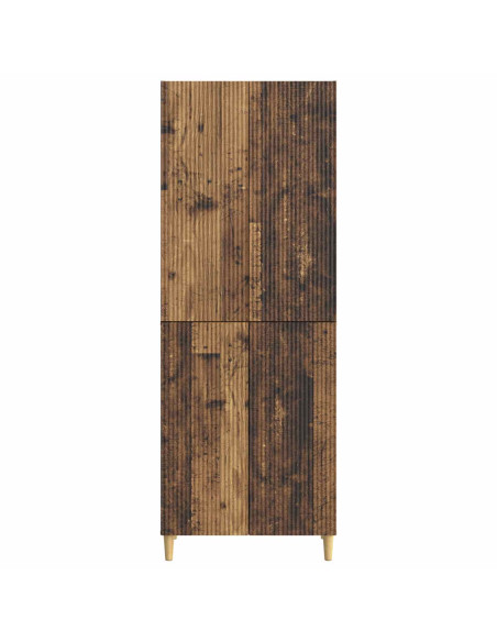 Set di armadi 2 pcs Legno antico 66 x 34,5 x 90 cm