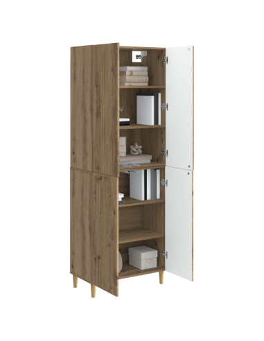 Set di armadi 2 pcs Rovere Artigianale 66 x 34,5 x 90 cm