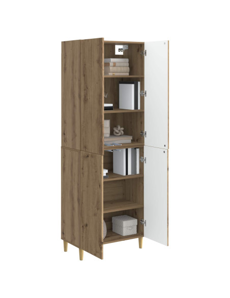 Set di armadi 2 pcs Rovere Artigianale 66 x 34,5 x 90 cm