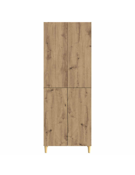Set di armadi 2 pcs Rovere Artigianale 66 x 34,5 x 90 cm