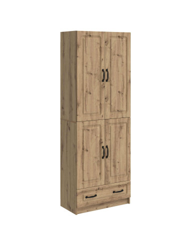 Set di armadi 2 pcs Rovere Artigianale Legno ingegnerizzato