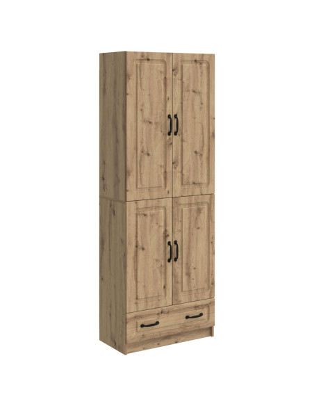 Set di armadi 2 pcs Rovere Artigianale Legno ingegnerizzato
