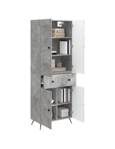 2 pcs Grigio Cemento