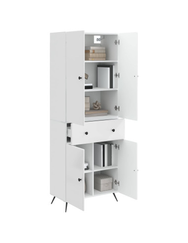 2 pcs Bianco Lucido