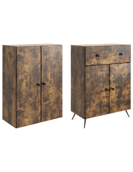 2 pcs Rovere Fumo