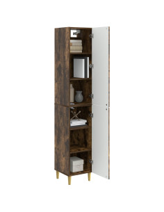 Set di armadi 2 pcs 33 x 34,5 x 90 cm Legno ingegnerizzato 2