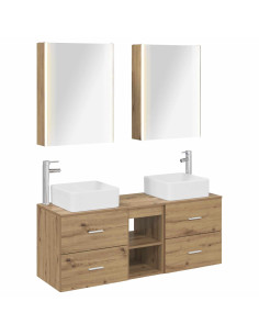 Set di mobili per il bagno 5 pcs Rovere Artigianale