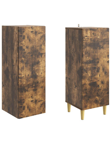 Set di armadi 2 pcs 33 x 34,5 x 90 cm Legno ingegnerizzato